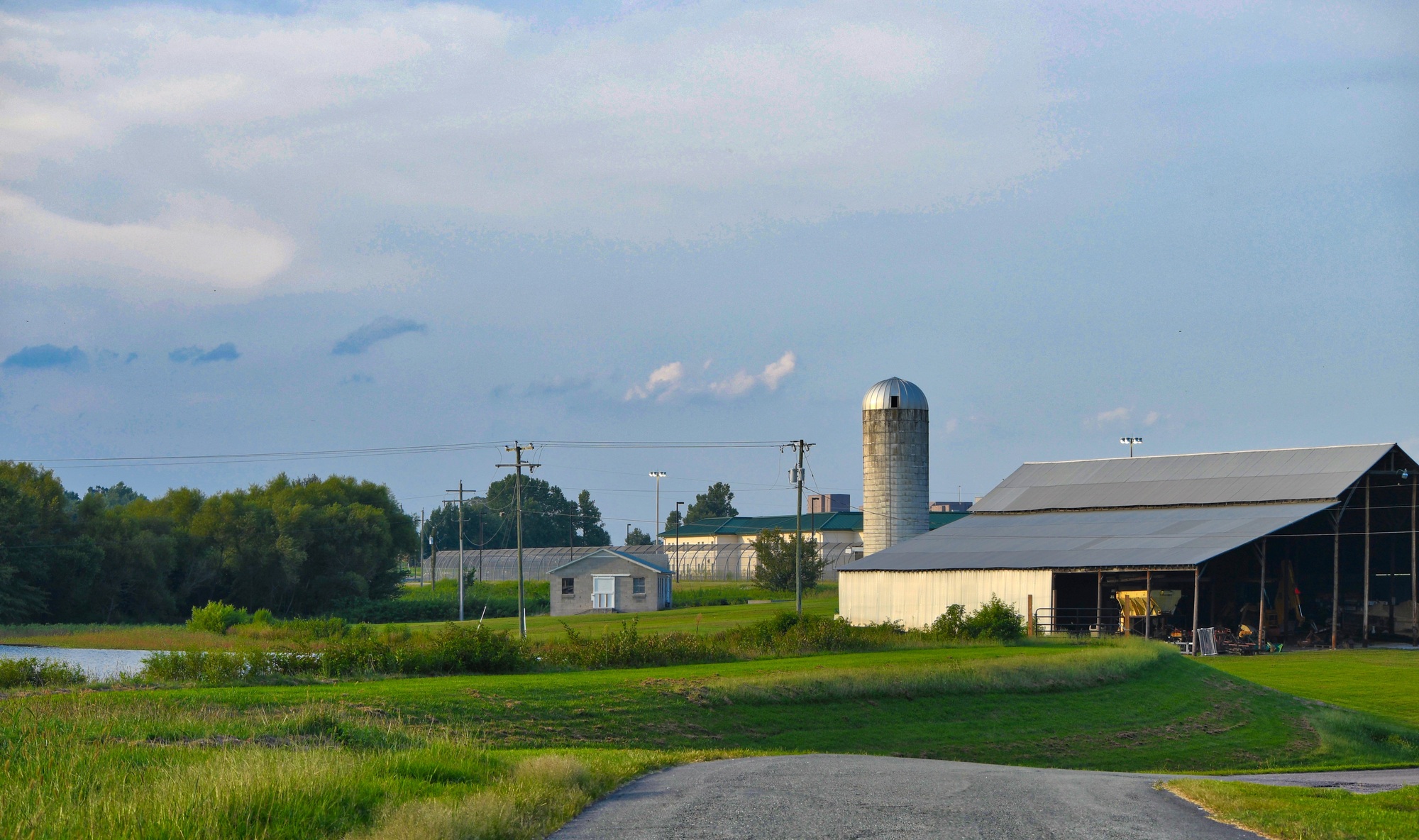 Countryside farmlands